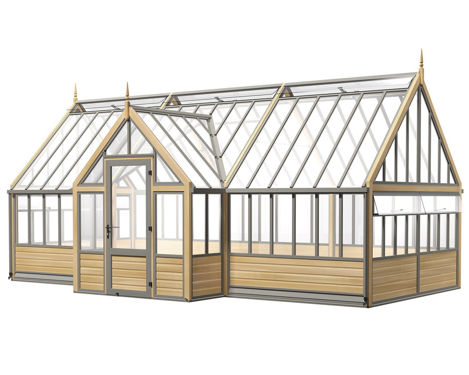 Victorian Greenhouses with Porch