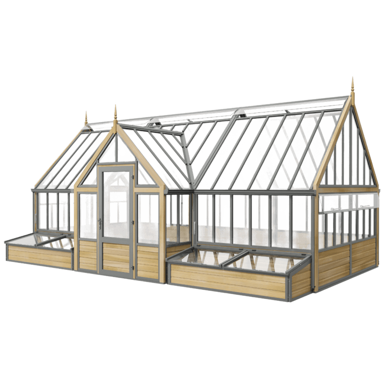 Greenhouse with Cold Frames - POVC18P