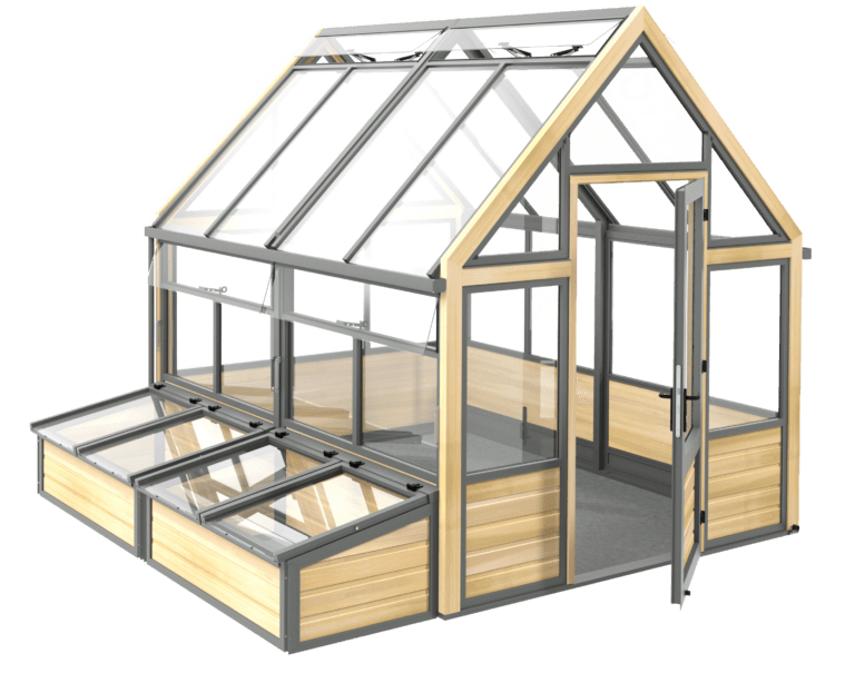 Greenhouse with Cold Frames - WOMB4P