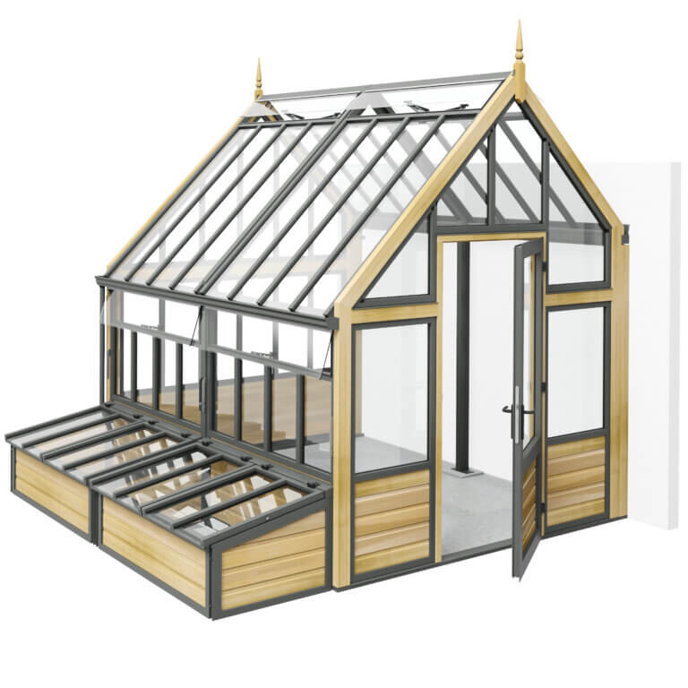 Greenhouse with Cold Frames - JOVE08P