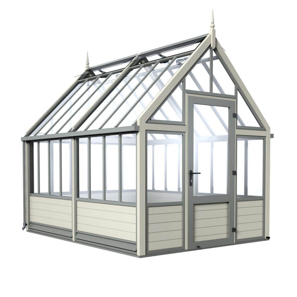 aluminium victorian greenhouse