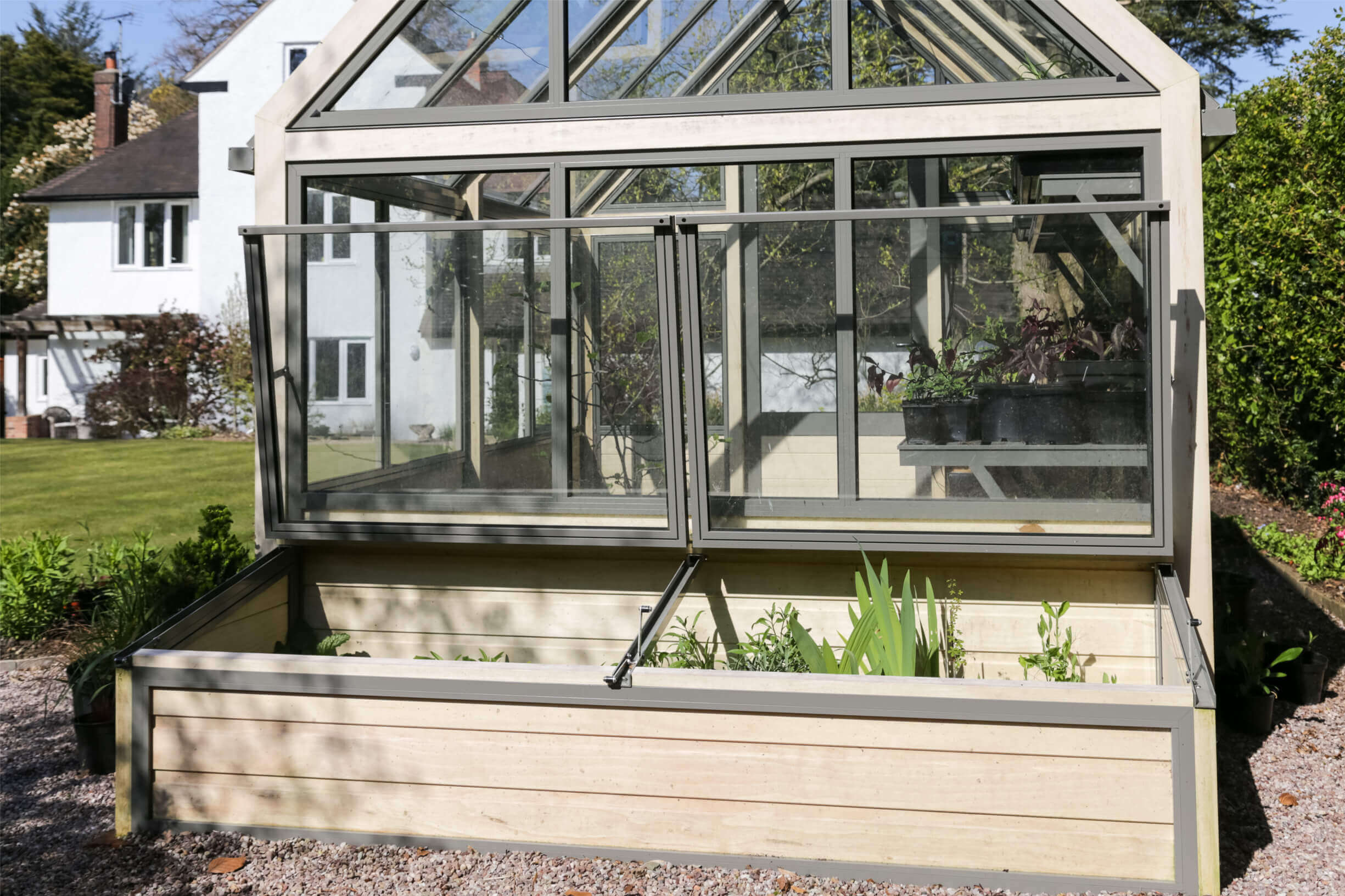 Cold frame greenhouse