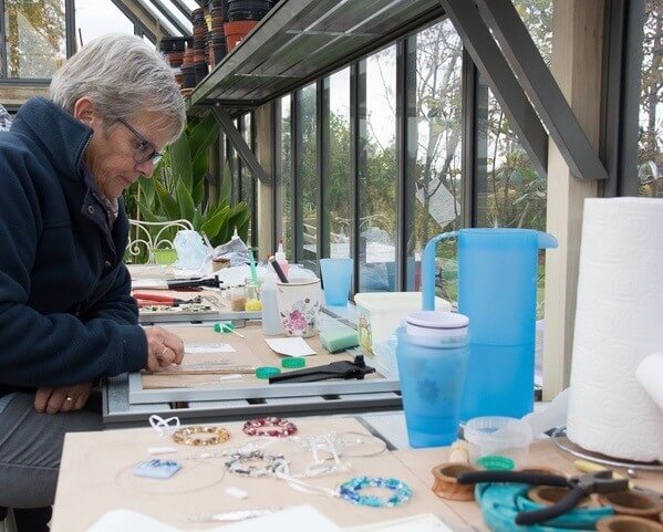 greenhouse in use